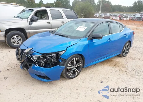 2021 Nissan Sentra Sr Xtronic Cvt из США, поврежденный, VIN 3N1AB8DV3MY205796